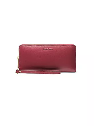 MICHAEL KORS | Portefeuille JET SET TRAVEL | dunkelrot